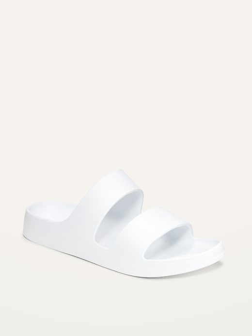 Double-Strap Slide Sandals for Women (Partially Plant-Based)