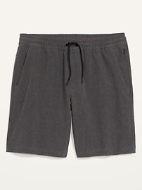 View large product image 3 of 3. StretchTech Water-Repellent Jogger Shorts -- 9-inch inseam