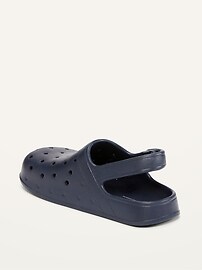 View large product image 3 of 4. Unisex Perforated Clog Shoes for Toddler (Partially Plant-Based)