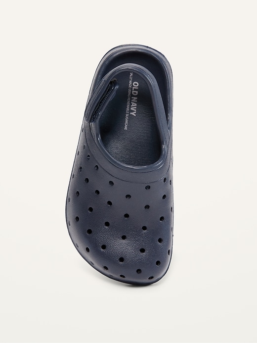 View large product image 2 of 4. Unisex Perforated Clog Shoes for Toddler (Partially Plant-Based)
