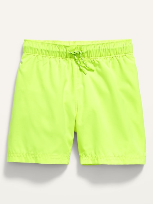 View large product image 1 of 1. Solid Swim Trunks for Toddler Boys