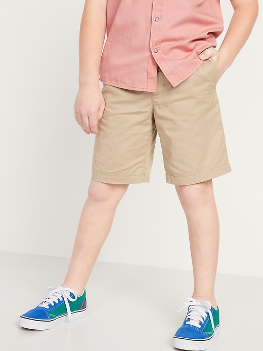 View large product image 1 of 3. OGC Chino Jogger Shorts for Boys (At Knee)