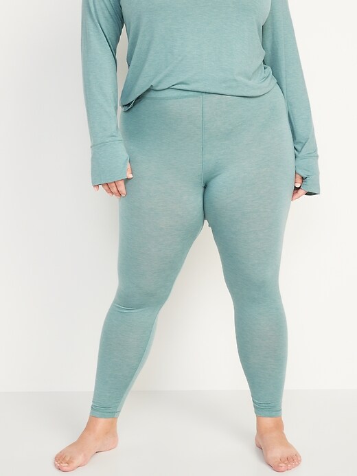Image number 7 showing, High-Waisted UltraBase Merino Wool Base Layer Tights for Women