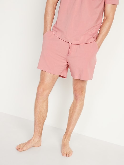 Mega-Soft Modal-Blend Pajama Shorts -- 5-inch inseam