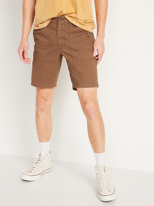 Old Navy Men's Straight Lived-In Khaki Shorts (multiple colors/sizes)