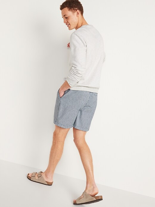 Image number 2 showing, Linen-Blend Jogger Shorts -- 7-inch inseam