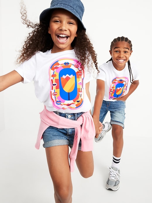View large product image 1 of 2. Project WE Women's History Month 2022 Graphic T-Shirt for Kids