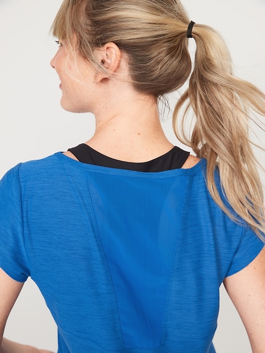 Image number 3 showing, Breathe ON Mesh-Back T-Shirt for Women