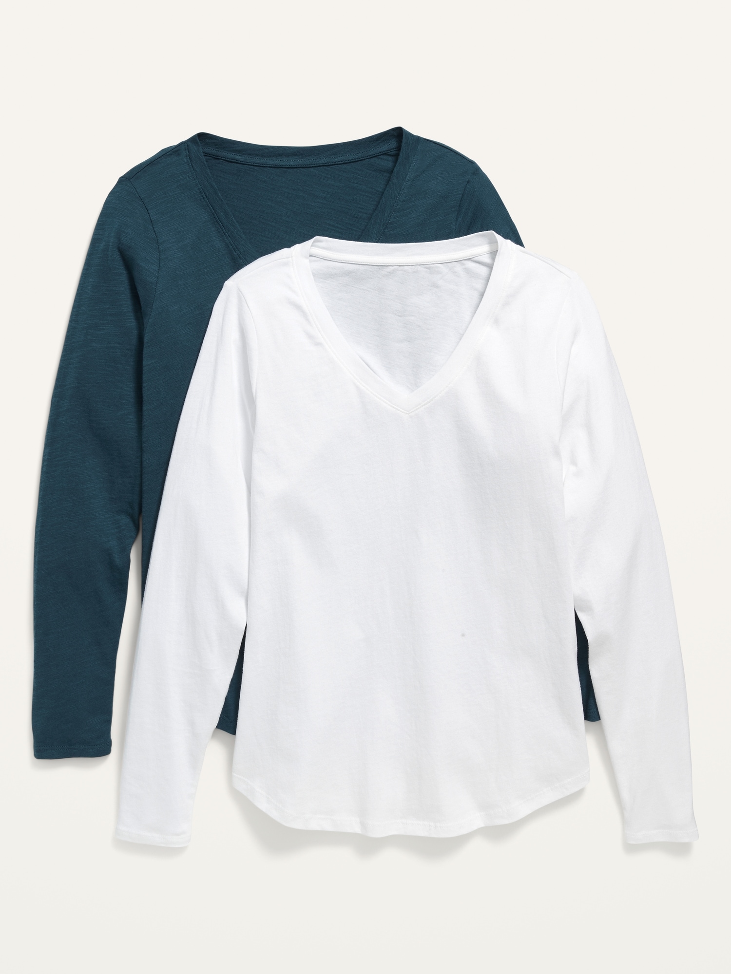 ◆GLOWNY◆ G CLASSIC VNECK LONG SLEEVE NAVY 23T0029 cn28591868.jpg