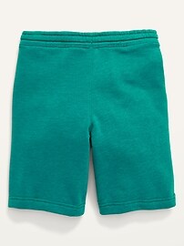 Flat-Front Fleece Jogger Shorts for Boys