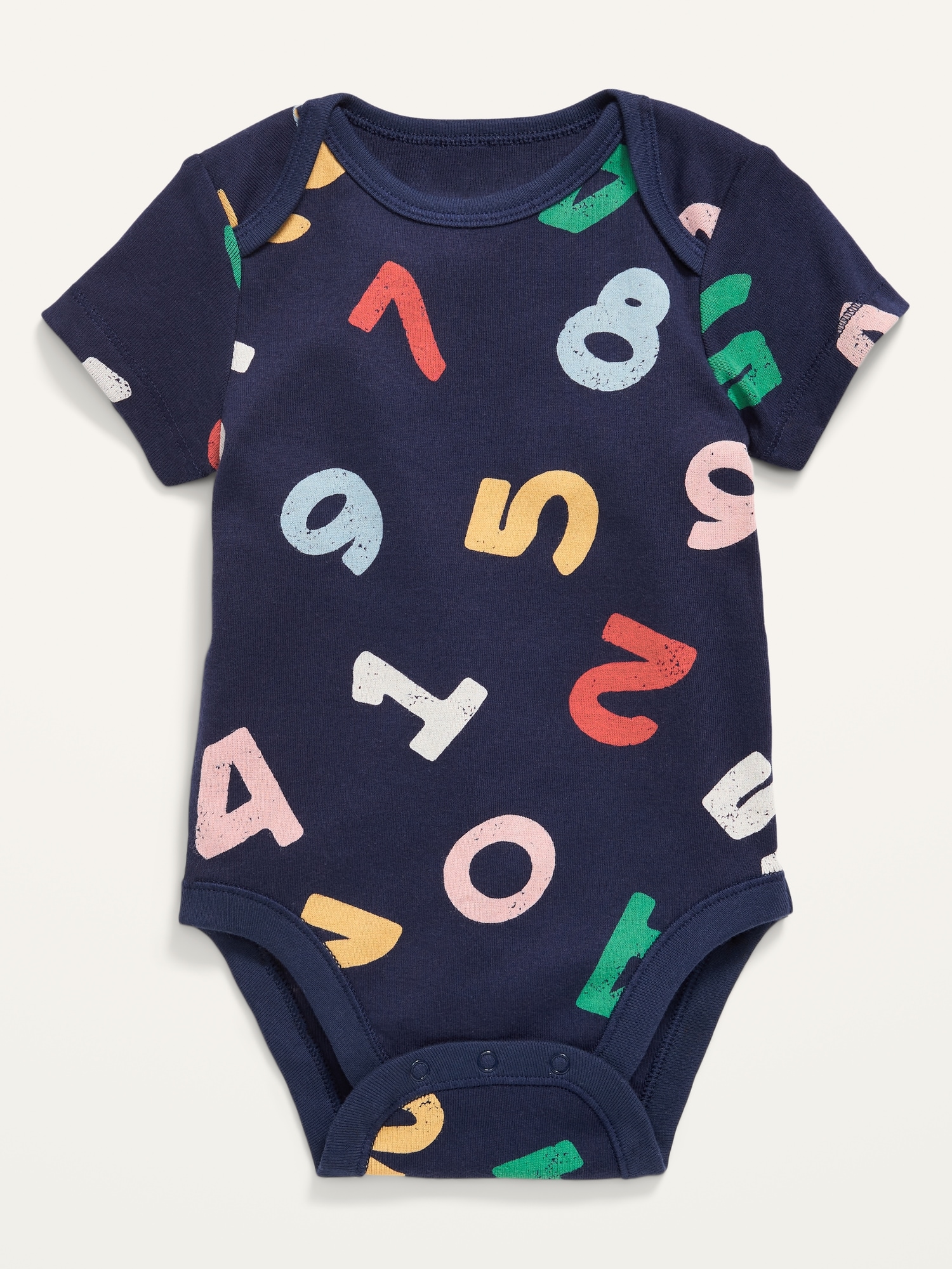 Unisex Printed Short-Sleeve Bodysuit For Baby | Old Navy