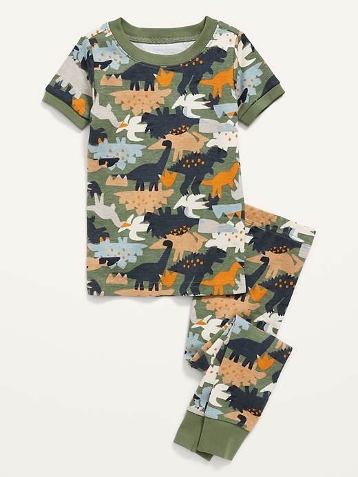View large product image 1 of 2. Unisex Printed Pajama Set for Toddler & Baby