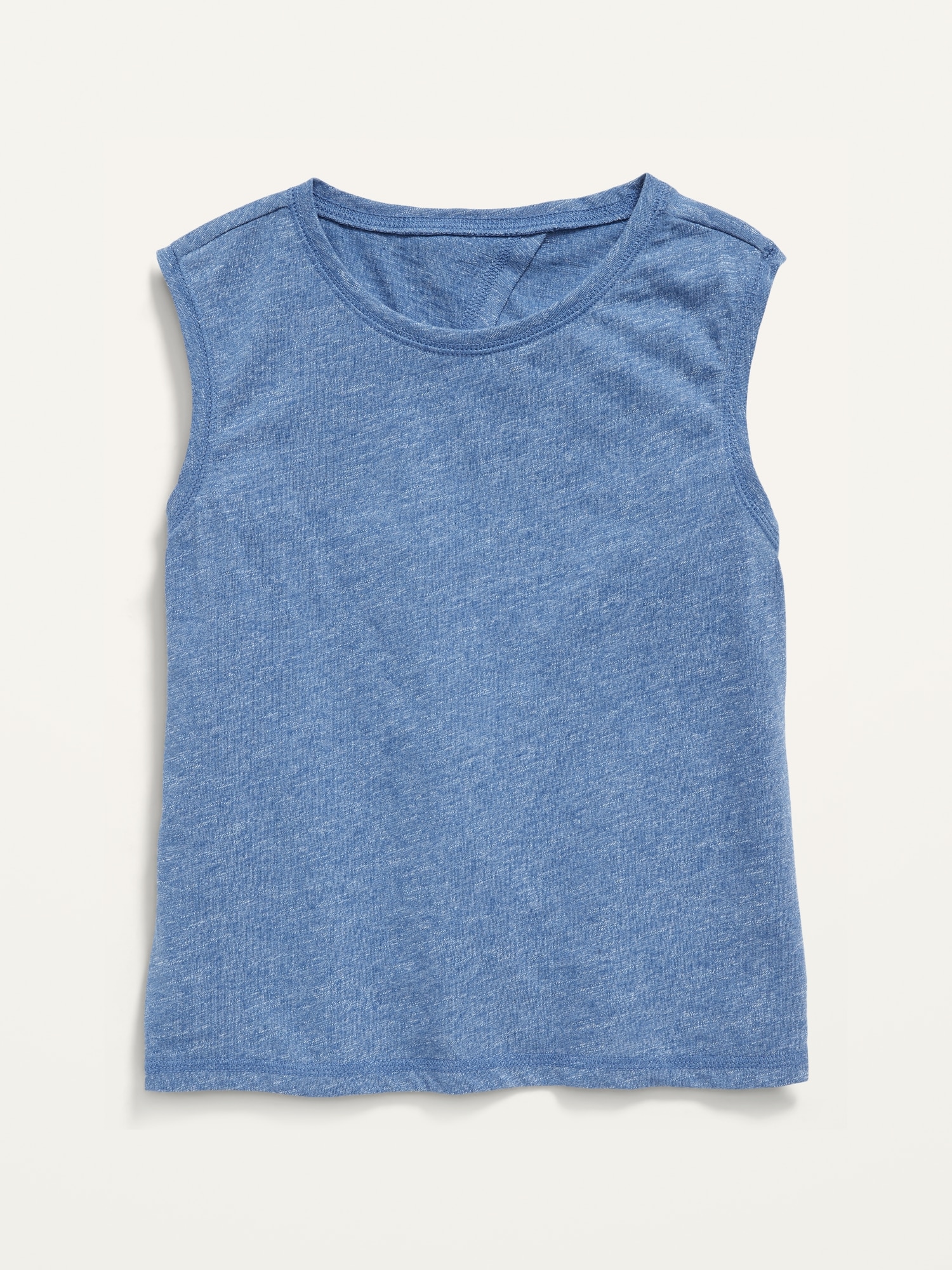 Sleeveless Slub-Knit Cutout Twisted-Back Tank Top for Girls | Old Navy