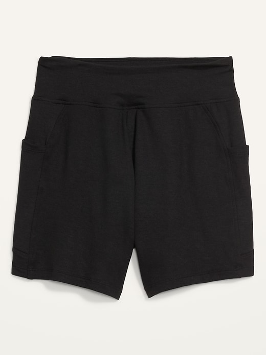 Image number 4 showing, High-Waisted Live-In Shorts -- 4-inch inseam