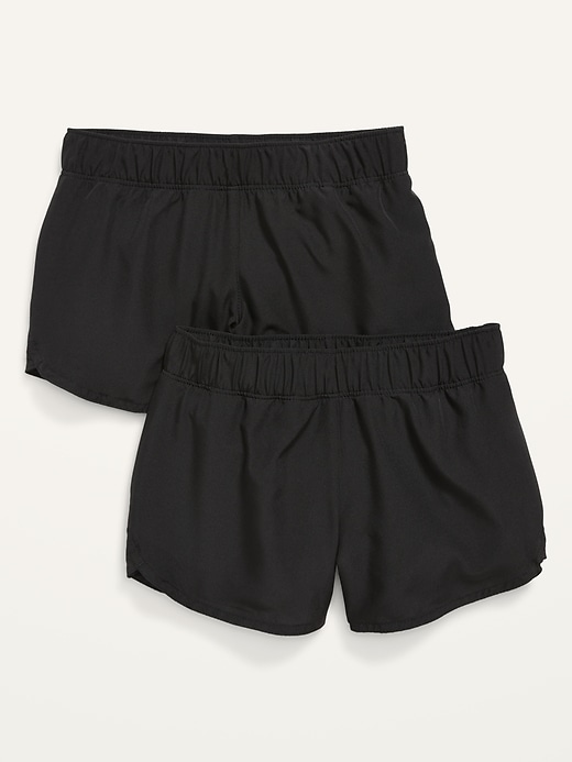 View large product image 1 of 2. Dolphin-Hem Run Shorts for Girls