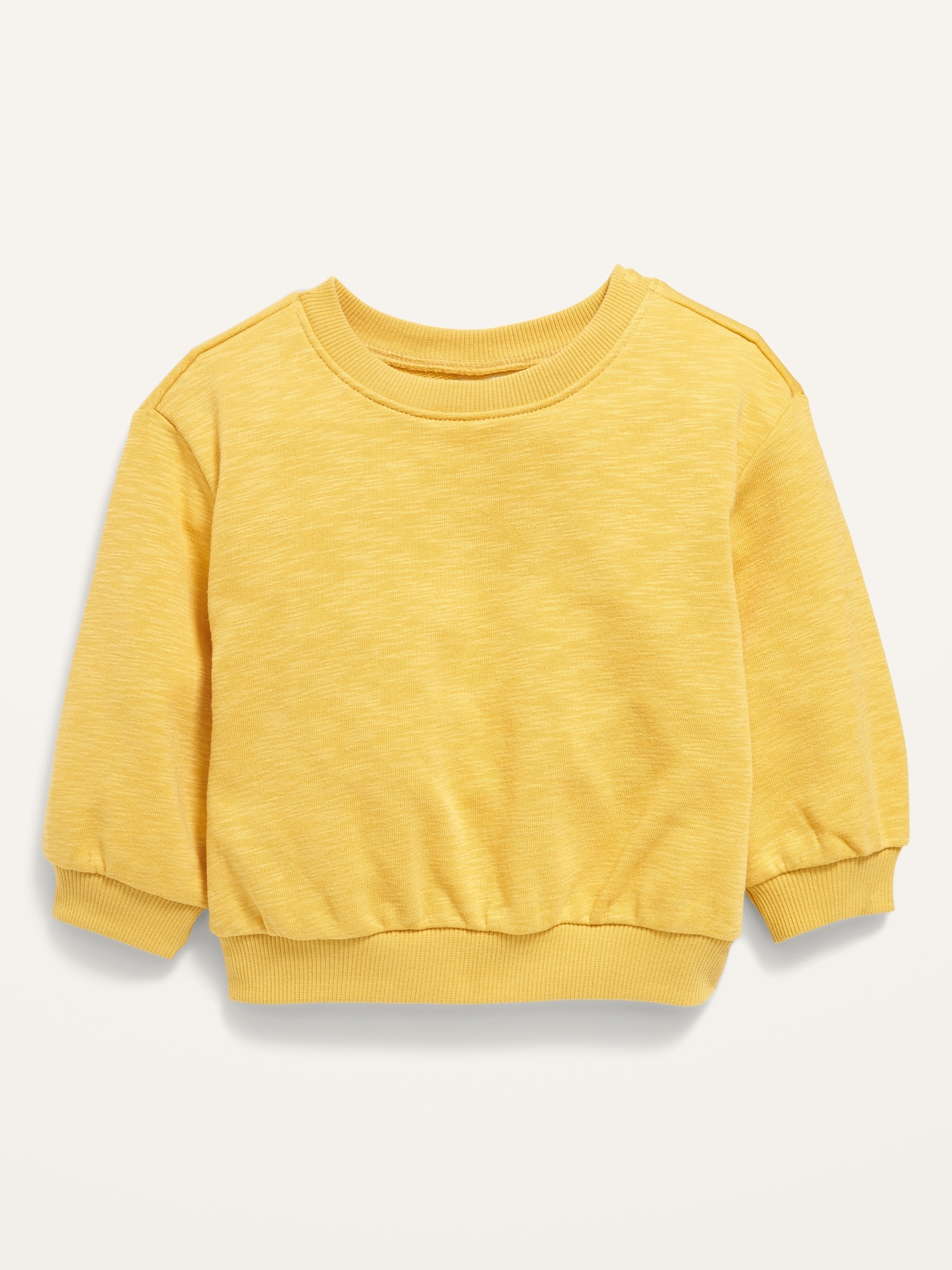 Baby yellow sale crew neck