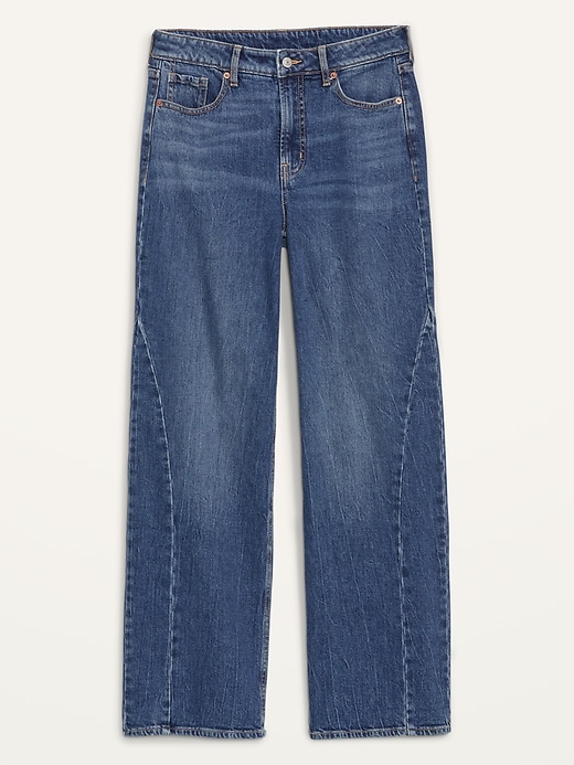 Image number 4 showing, Extra High-Waisted Wide-Leg Jeans for Women
