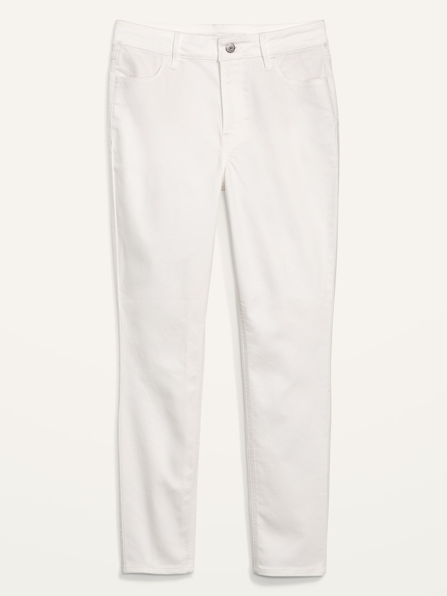 High-Waisted Super Skinny White Ankle Jean for Women | Old Navy