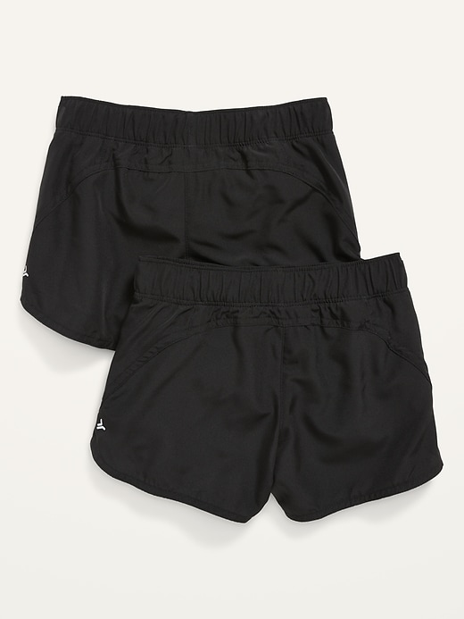 View large product image 2 of 2. Dolphin-Hem Run Shorts for Girls