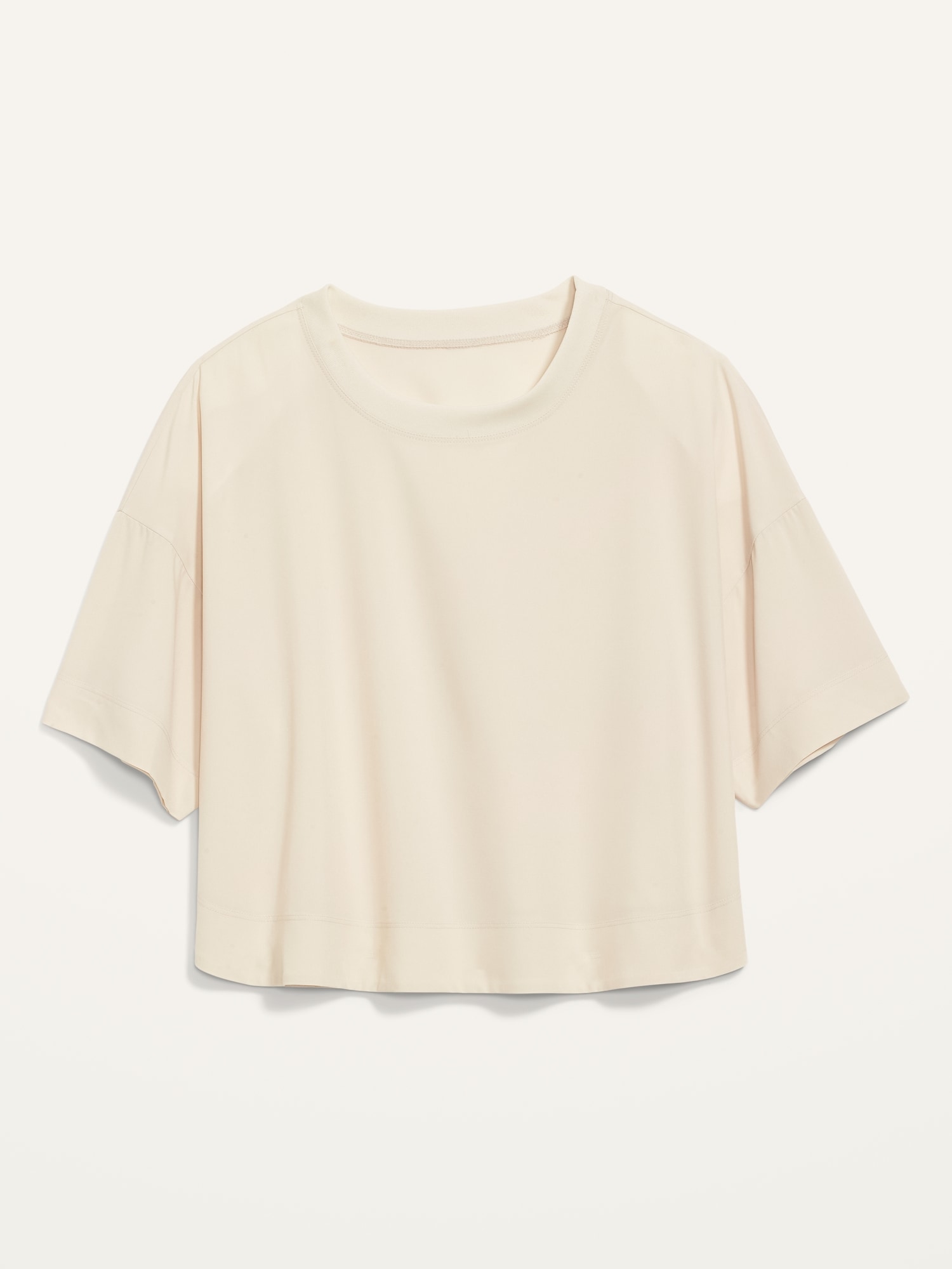 Short-Sleeve StretchTech Loose Cropped T-Shirt for Women | Old Navy