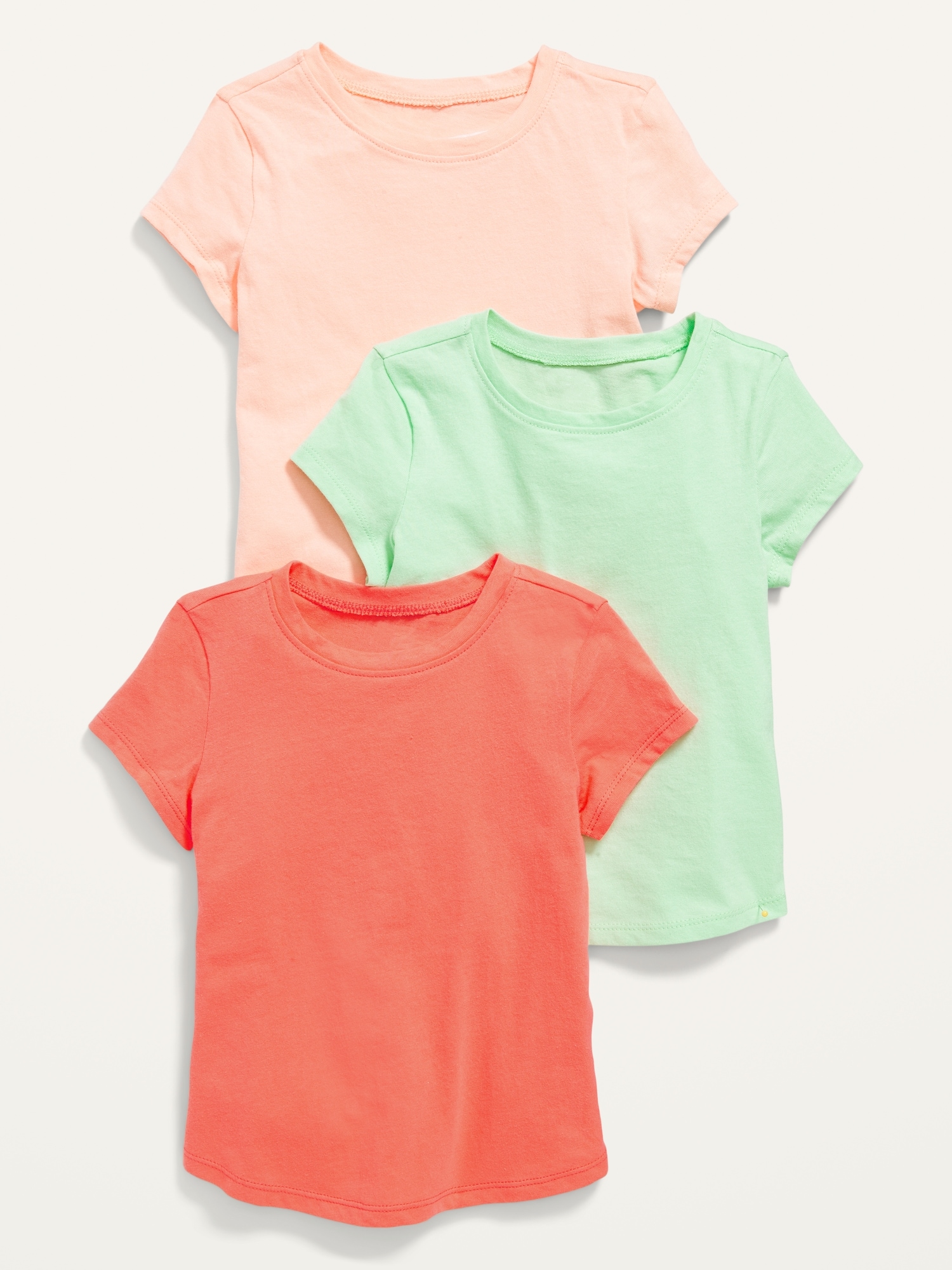 3-Pack Short-Sleeve T-Shirt for Toddler Girls | Old Navy