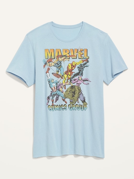 View large product image 2 of 2. Marvel Comics Group&#153 Avengers Gender-Neutral T-Shirt for Adults