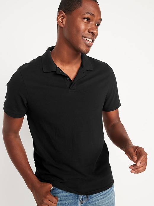 Slim Fit Pique Polo for Men | Old Navy