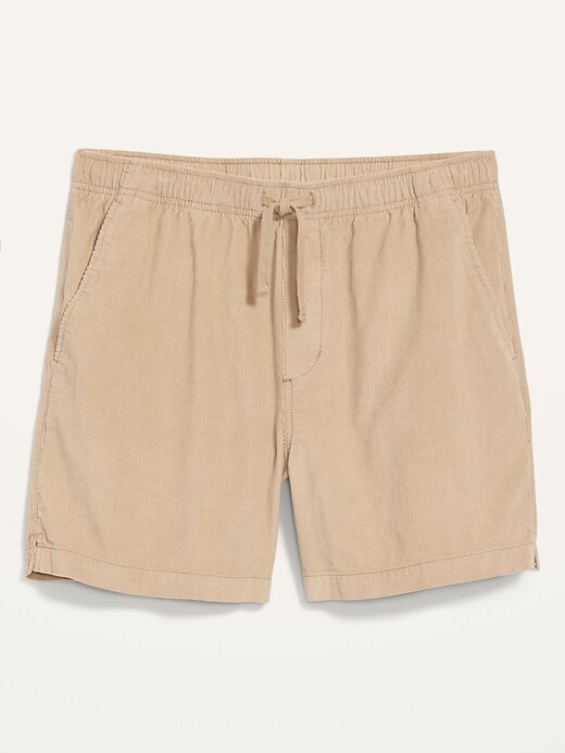 Image number 4 showing, Relaxed Corduroy Jogger Shorts -- 5.5-inch inseam