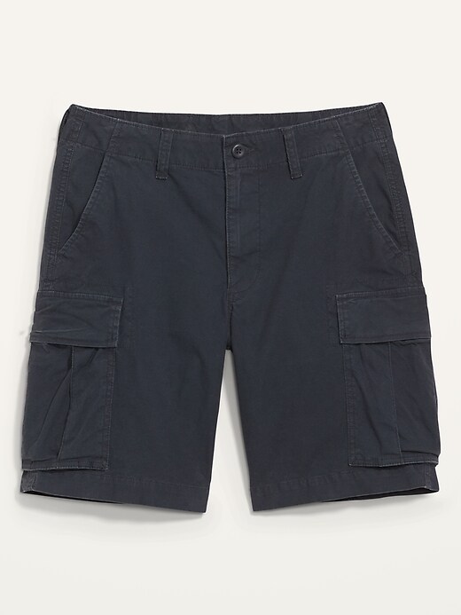 Image number 4 showing, Lived-In Straight Built-In Flex Khaki Cargo Shorts for Men -- 10-inch inseam