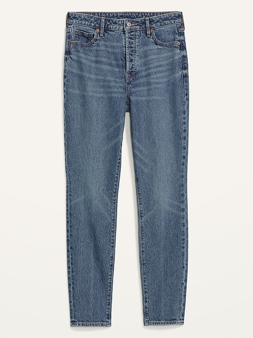Image number 4 showing, Extra High-Waisted Hidden Button-Fly Pop Icon Skinny Jeans for Women