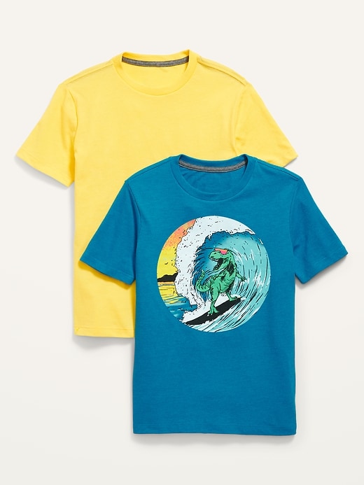 Old Navy - Short-Sleeve Graphic T-Shirt 2-Pack for Boys