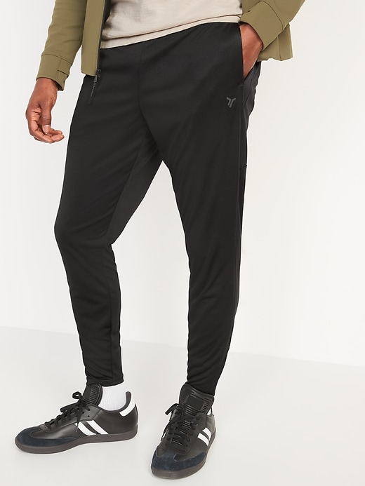 View large product image 1 of 2. Go-Dry Ankle-Zip Track Pants