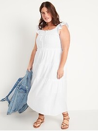 old navy flutter sleeve dress