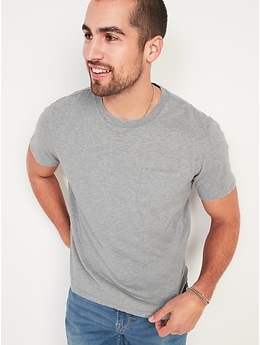 Loose-Fit Chest-Pocket Rotation T-Shirt for Men