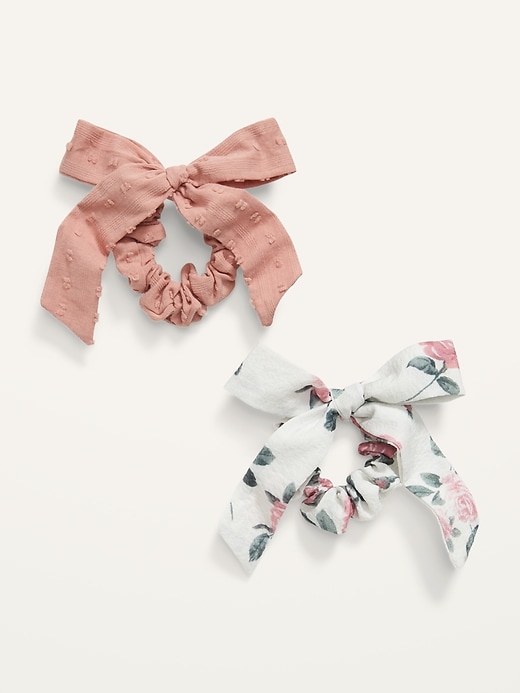 Old Navy Ribbon Bow Hair Tie 2-Pack for Women. 1