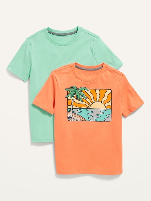Old Navy - Short-Sleeve Graphic T-Shirt 2-Pack for Boys