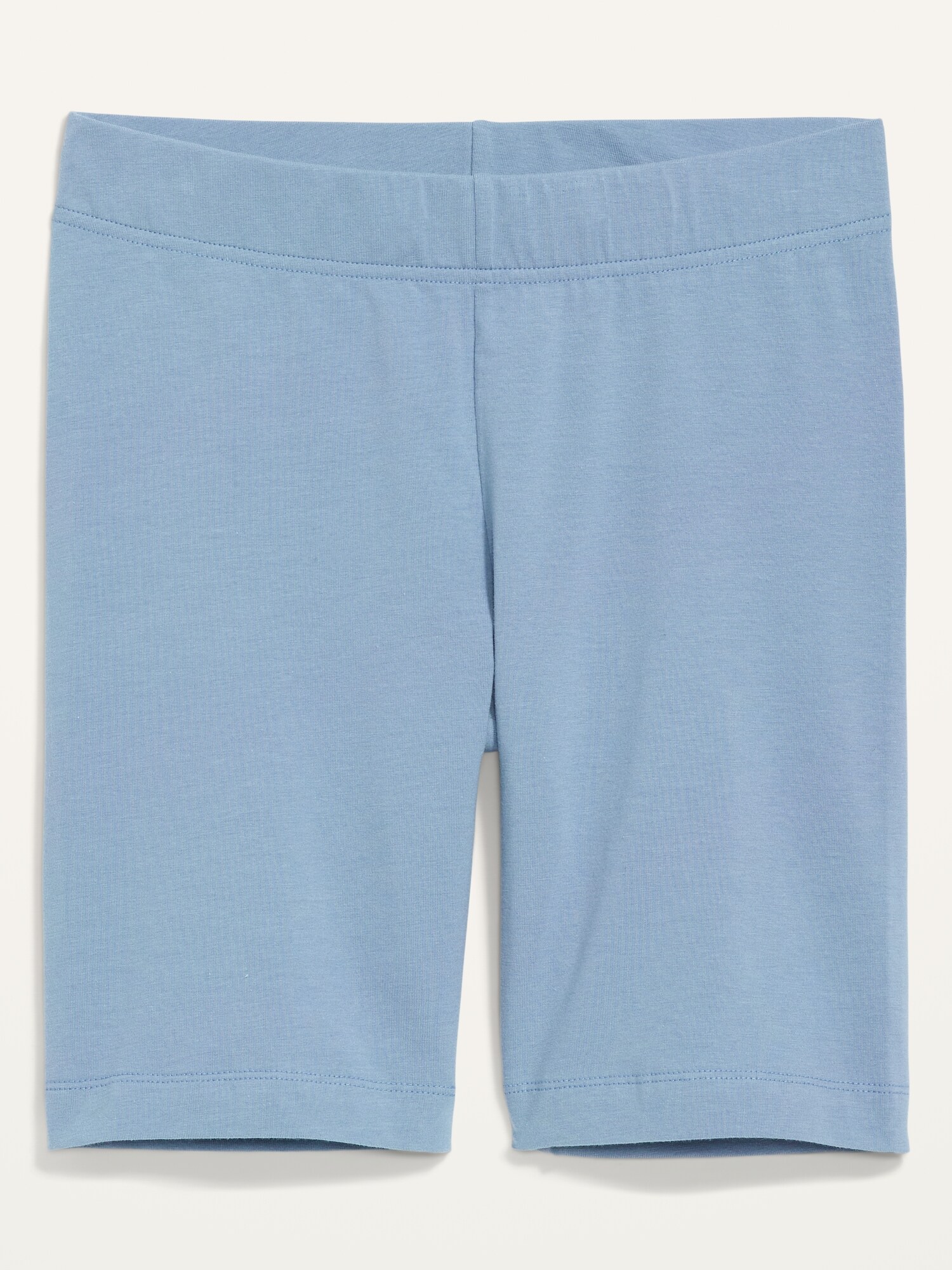 high waisted long biker shorts