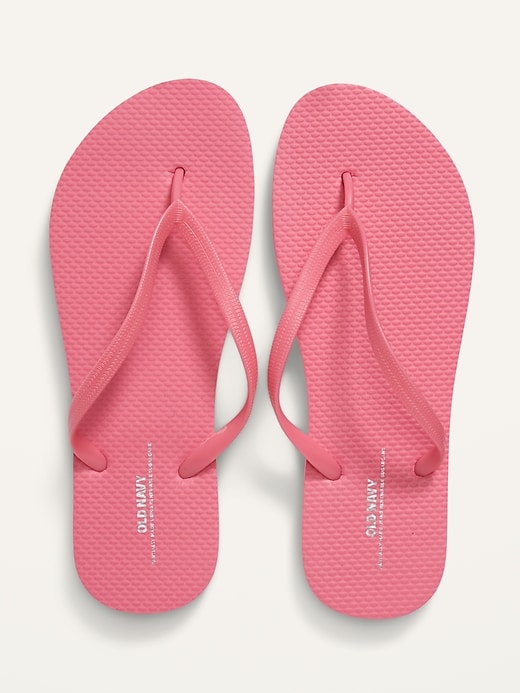 Sugarcane-Blend Flip-Flop Sandals for Women (Partially Plant-Based)
