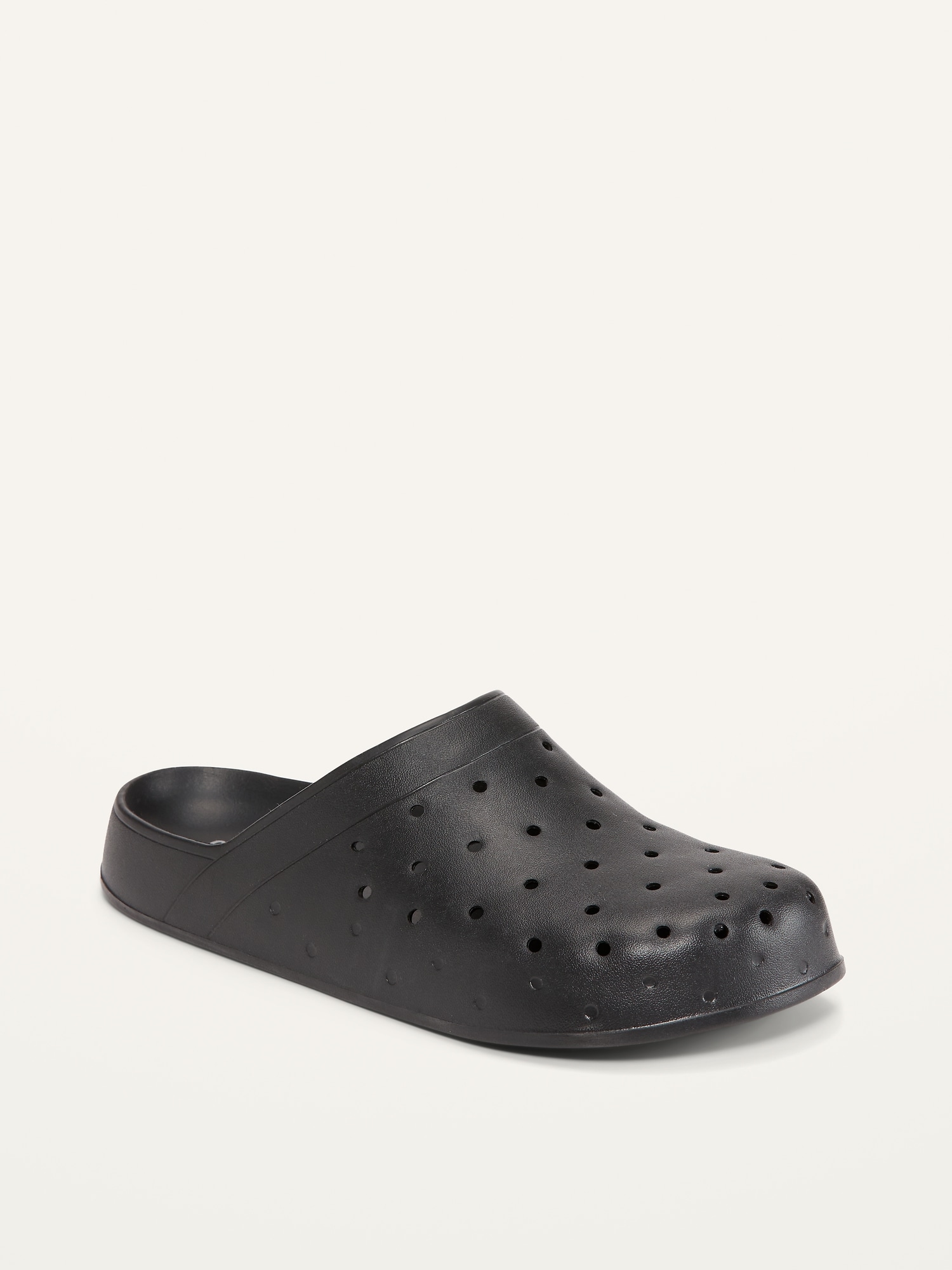 Old Navy Perforated Clog Shoes (Partially Plant-Based) black. 1