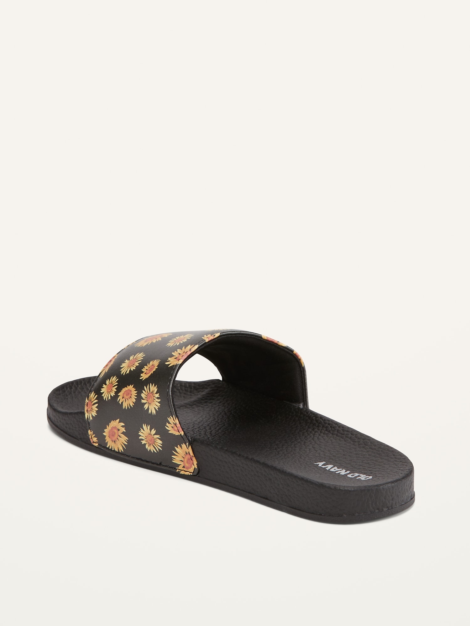 FauxLeather Pool Slide Sandals for Girls Old Navy