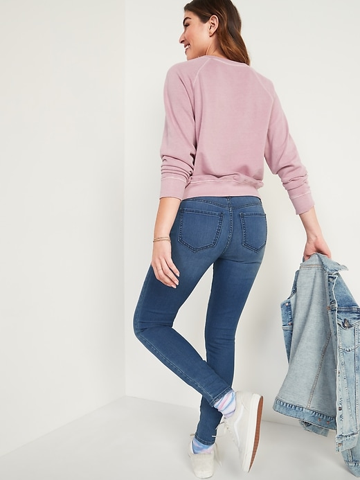 Image number 2 showing, Mid-Rise Super Skinny Jeans for Women