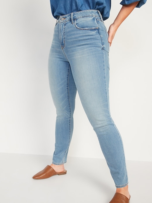 High Waisted Pop Icon Skinny Jeans For Women Old Navy