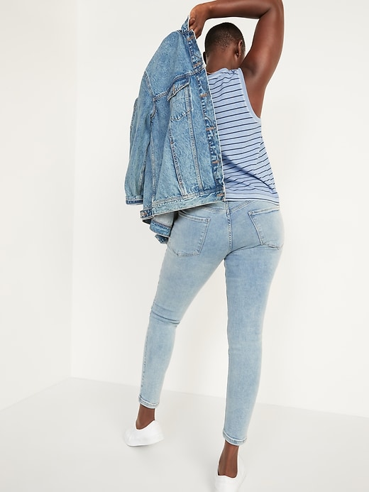 Image number 6 showing, Mid-Rise Rockstar Super Skinny Jeans for Women