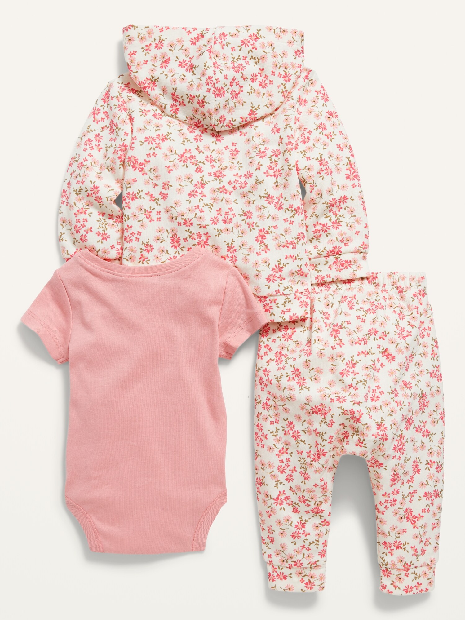 Hoodie, Sweatpants & Bodysuit 3Piece Set for Baby Old Navy