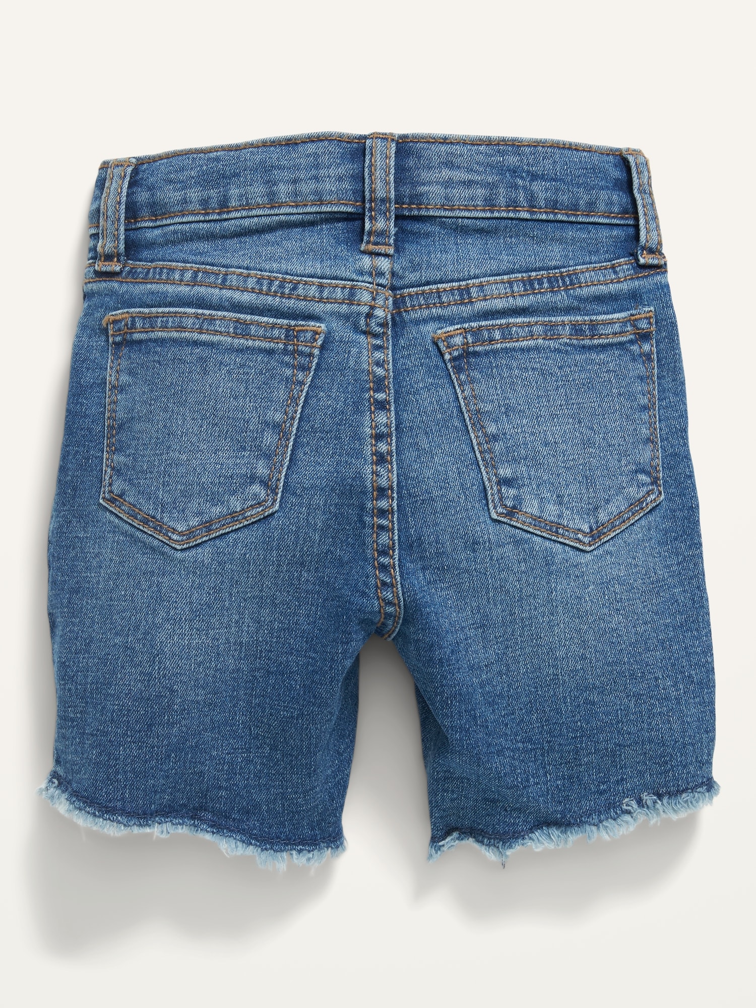 Unisex 360° Stretch Ripped Cut-Off Jean Shorts for Toddler | Old Navy