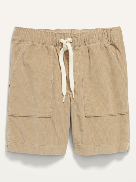 Corduroy Jogger Shorts for Boys - Shore Enough