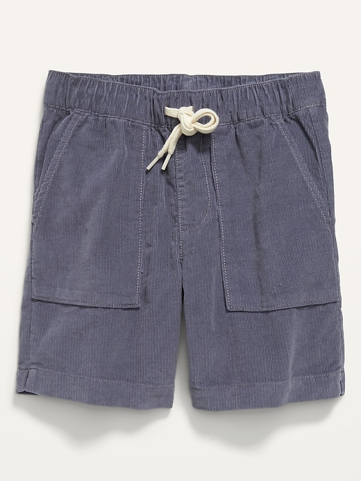 View large product image 1 of 1. Corduroy Jogger Shorts for Boys