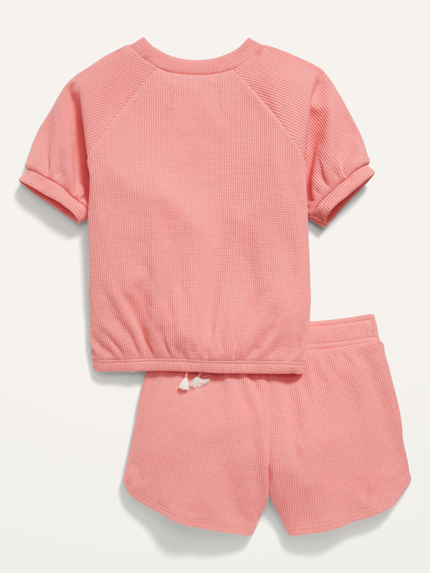 Thermal CinchedHem Top and Shorts Set for Toddler Girls Old Navy