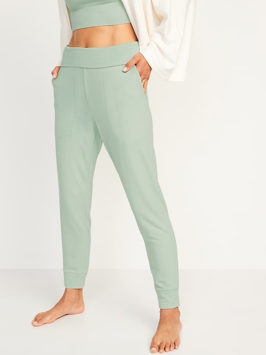Image number 5 showing, Mid-Rise Live-In Jogger Sweatpants
