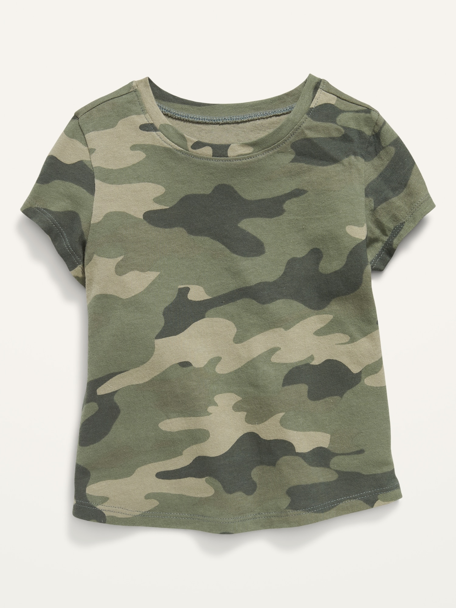 Printed Crew-Neck T-Shirt for Toddler Girls | Old Navy